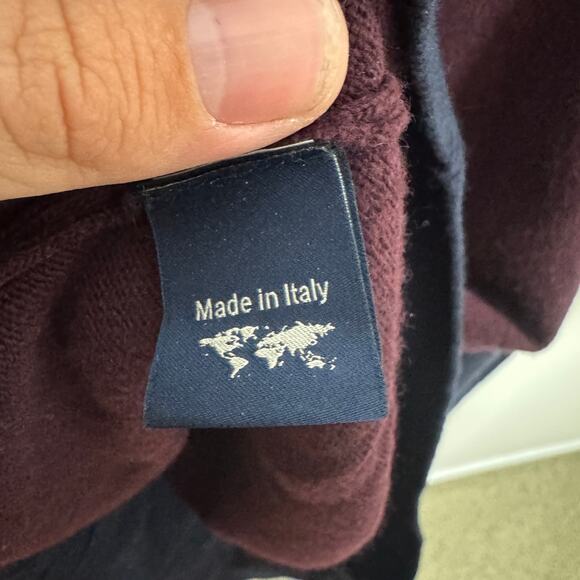 Harmont & Blaine Luxury Italian Cashmere Crewneck Sweater US Men's S - Picture 5 of 8